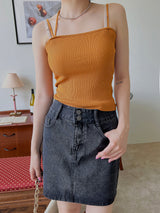 ムスクニットスリーブレス / Musk Knit Sleeveless (7color)