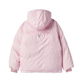 オーバーフィットフードダックダウン/OVERFIT HOOD DUCK DOWN-PINK