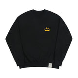 [UNISEX] スプレー小描きスマイルスウェットシャツ