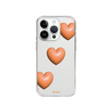 サンオレンジハートバルーンケース / Sun Orange Heart Balloon Case (Jelly Hard)