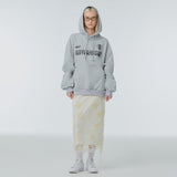 Emblem-print hooded sweatshirt