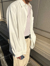 プレディルイナチュラルストライプシャツ