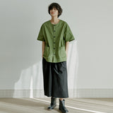 クロップパンツ / unisex crop pants black
