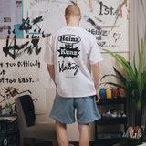 STICKER LOGO T-SHIRT [WHITE]