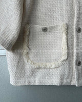 スナップツイードジャケット / TAP Snap Tweed Jacket (2 colors)