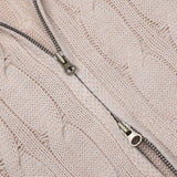 jermi two way zipper kara knit