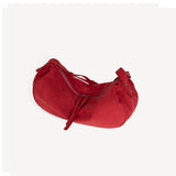SUEDE BAGUETTE BAG
