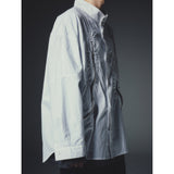 レクシオンカーブドジップオーバーシャツ / REXION CURVED ZIP-OVER SHIRT_WH