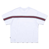 FLOWER FACE BACK LINE TEE_WHITE (6687845122166)