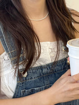 (silver925) Winy pearl necklace