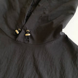 Hood long vest