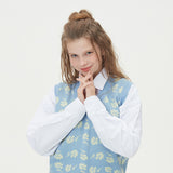 FLOWER JAQUARD KNIT VEST_SKY BLUE (6610820169846)