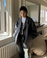 スイッチウィンドブレザー / Stitch wind blazer (2 color)