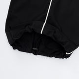 パイピングピンタックパンツ / Piping Pin-Tuck Pants (Black)