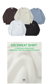 515 STUDIO MELANGE SWEATSHIRT (6673057087606)