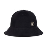 VA Square Stud 6-Panel Bucket Hat / Black