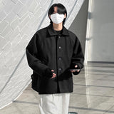 ステンカラーウールハーフコート/Balmacan Wool Half Coat