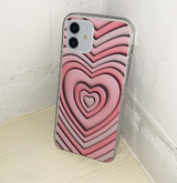 パレットハートビームピンクフォーンケース / Palette Heart Beam pink Phone Case