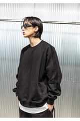 リバースロゴインシシャンポケットスウェット/REVERSE INCISON POCKET SWEAT SHIRTS
