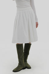 フレンチプリーツミディスカート / French Pleated Midi Skirt (3color)