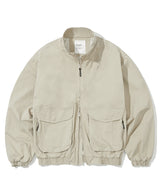 UTILITY SHORT JACKET_BEIGE (6677146501238)