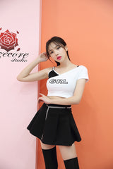 チェーンベルトスカートショーツ / SKI(6434) chain belt skirt shorts