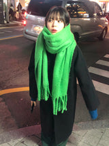 Guryane long balmaccan coat