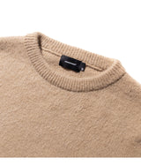 ウールソフトモヘアオーバーサイズニット/WOOL SOFT MOHAIR OVERSIZED KNIT