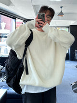10.candy daily loosefit round knit