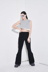 カッターノースリーブトップ/CUTTER SLEEVELESS TOP