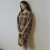EYEYE CHECK KNIT MINI BAG_MOCHA (EEOO3BAY02W) (6622905335926)