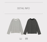ネバーラウンドボーダーTシャツ