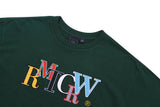 レインボーロゴTシャツ/RAINBOW LOGO TEE SHIRT_GREEN