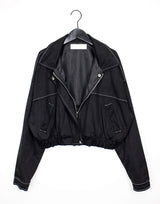 スエードステッチジャケット/Suede Stitch Jacket (2color)