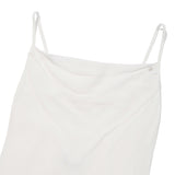 BACK POINT MAXI SLEEVELESS DRESS [IVORY]