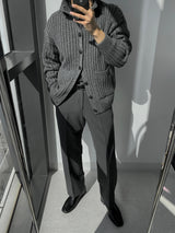 ASCLO Rose Semi Wide Slacks (4color)