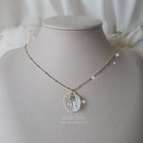 The Little Mermaid Necklace - Gold Color