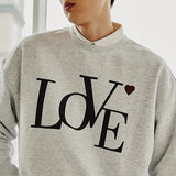 ラブスウェット / LOVE SWEAT SHIRT_LIGHT GREY