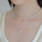 プットオンユアブーツネックレス / put on your boots necklace stone ver.