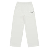 BASIC LOGO NEEDLEWORK SWEAT PANTS CREAM 