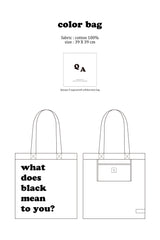 COLOR BAG black