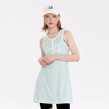 チェリーノースリーブテリードレス / CHERRY SLEEVELESS TERRY DRESS [MINT]