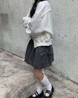 Ribbon strap shoes