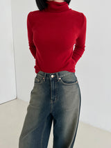 かhしみあウールポーラーニット / Cashmere wool polar knit (8color)