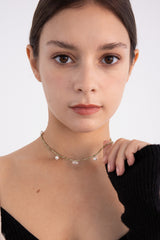 マルゲリータグリーンジェムストーンネックレス/Margarita green gemstone necklace