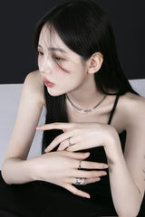 Digital flower necklace (4629959770230)