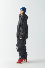 ワイドフーディージャケット/BSR2223FWJK050 WIDE HOODED JACKET CHECK