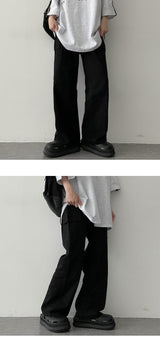 オンネバンディングコットンポケットカーゴワイドパンツ / Onne Banding Cotton Pocket Cargo Wide Pants