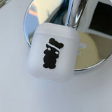 ニャン - キャットスクイーズ AirPods ケース_マット