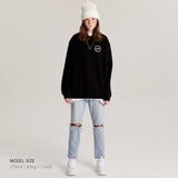 リボルブスウェット / Revolve Sweatshirt Black (4595379896438)